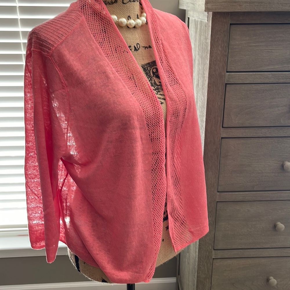 NWOT - ZOZO open front cropped cardigan size XL